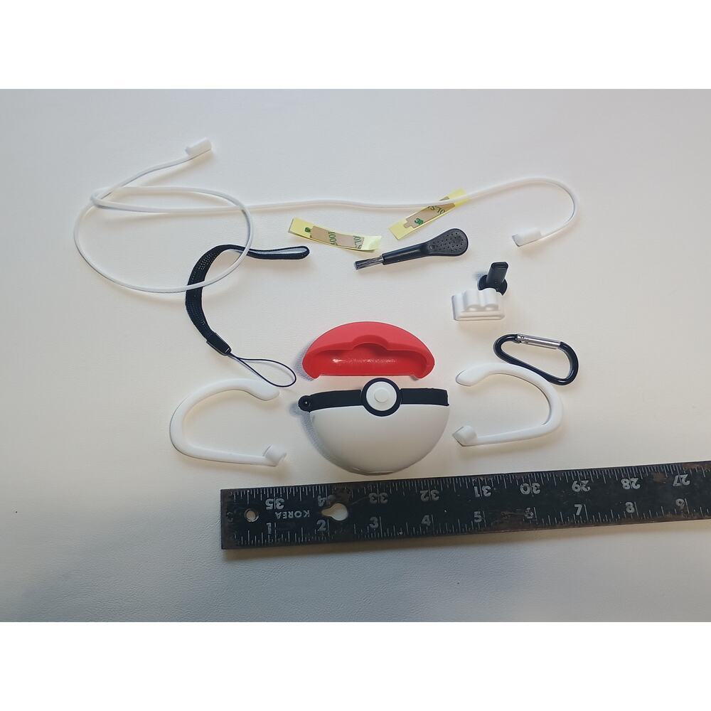 Poké Ball AirPods Case with Accessories - Pokémon Inspired